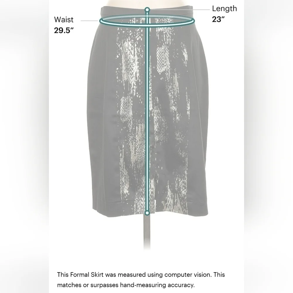 Just Cavalli Mid Calf Length SheathSkirt Size 10